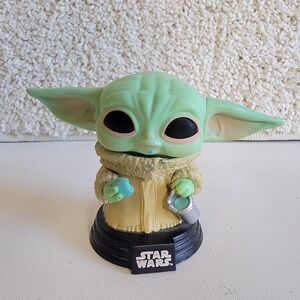 Funko Pop! Cookies Flocked Disney Star Wars Grogu Action Vinyl Figures #465